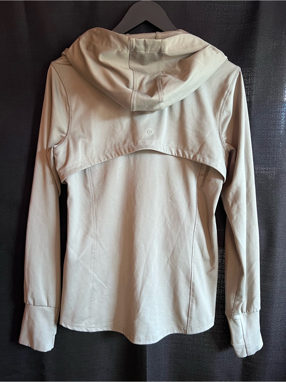 RBX Olive Green Zip Up Athletic Jacket Small Lightweight Athleisure Hoodie - Picture 6 of 7
